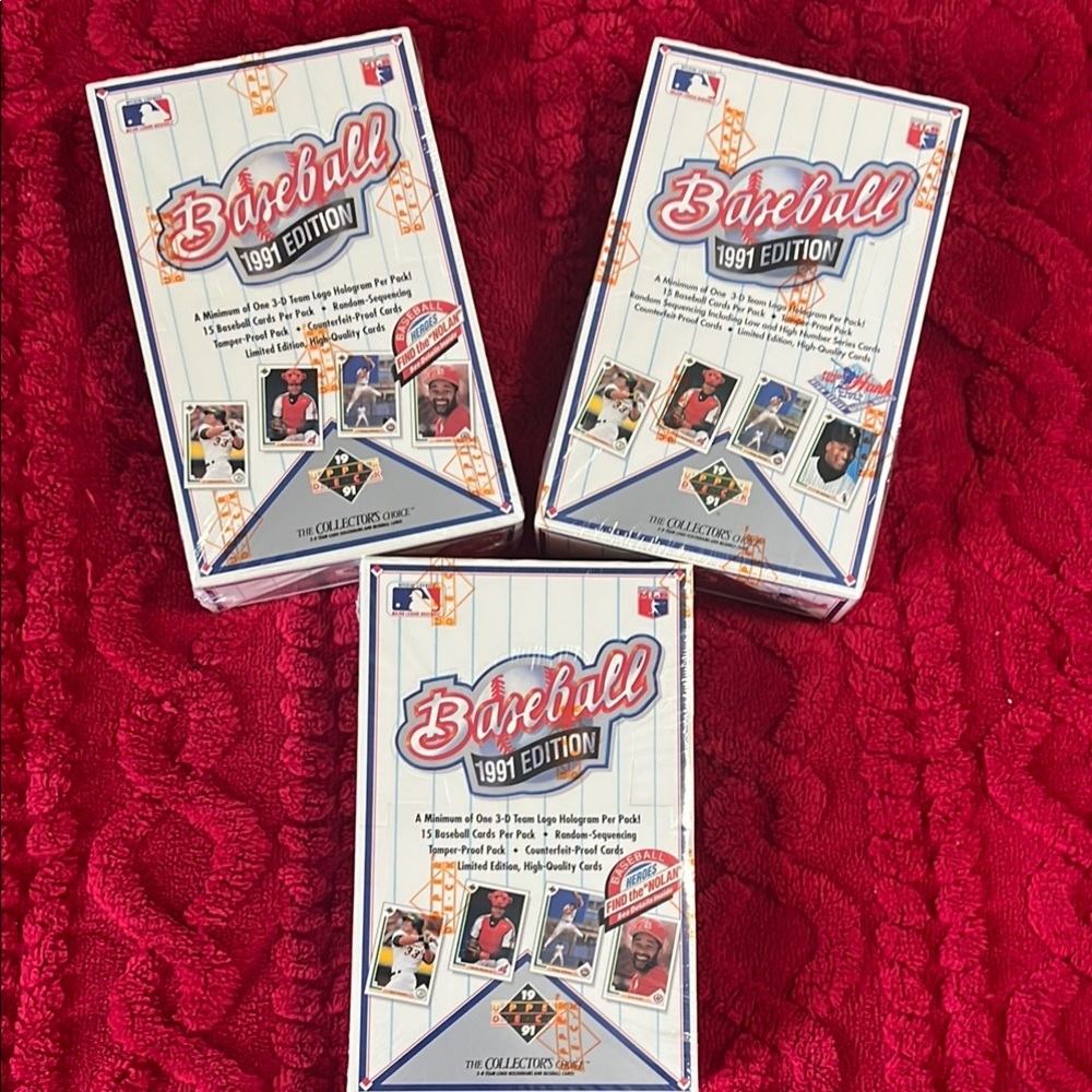 1991 Upper Deck Baseball Cards